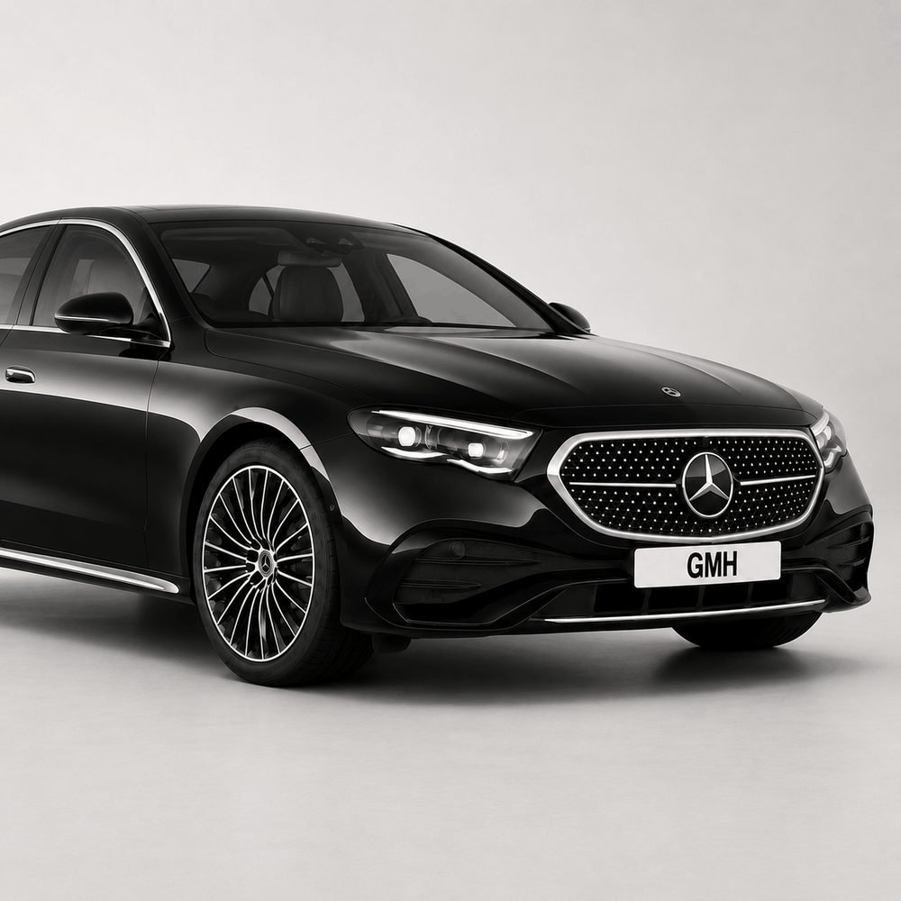 GMH Chauffeur Service 10 Business Class chauffeur car, Mercedes-Benz E-Class